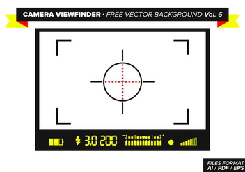 Camera Viewfinder Free Vector Background Vol. 6 - бесплатный vector #348817