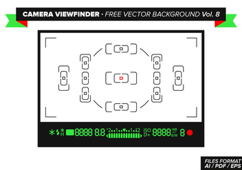 Camera Viewfinder Free Vector Background Vol. 8 - бесплатный vector #349007