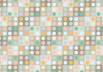 Pastel Dot Pattern Background Vector - Kostenloses vector #349887