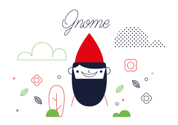 Free Gnome Vector - vector #352567 gratis