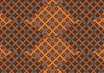 Batik Background Vector - Free vector #352697