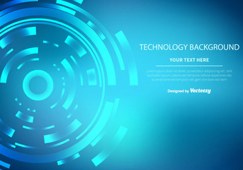 Technology Vector Background - vector gratuit #352757 