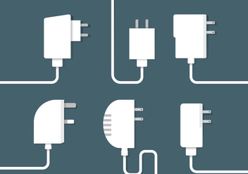 Phone Charger Vector - Kostenloses vector #352767