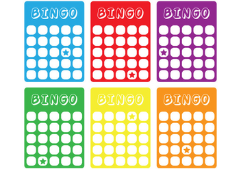 Classic Bingo Card - vector gratuit #352907 