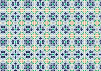 Mosaic Decorative Pattern Vector - бесплатный vector #353457