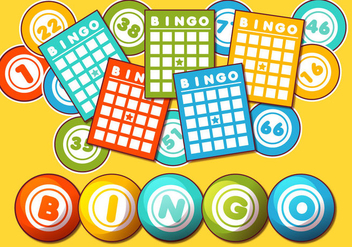 Bingo Card Vector Set - Kostenloses vector #355357