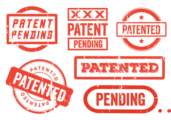 Patent Grunge Stamps - vector gratuit #355677 