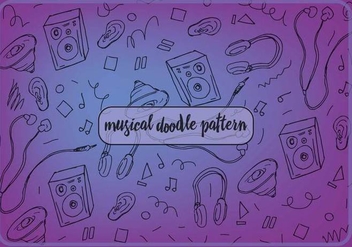 Free Vector Musical Pattern - Free vector #355787