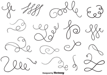 Hand Drawn Ornaments Vector Pack - Free vector #356597