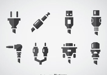 Cable Wire Computer Icons Vector - Free vector #357367