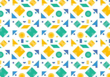 Free Green Pattern #4 - Free vector #357987