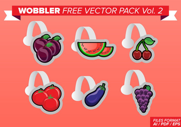 Wobbler Free Vector Pack Vol. 2 - vector gratuit #358017 