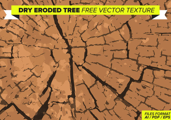 Dry Eroded Tree Free Vector Texture - Free vector #358817