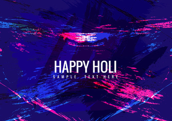 Free Colorful Holi Vector background - Free vector #358937