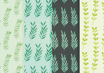 Vector Leaves Patterns - Kostenloses vector #359237