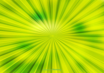 Green Abstract Sunburst Background - vector gratuit #362117 
