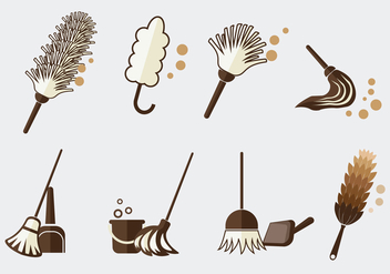 Cleaning Tools Vector - Kostenloses vector #362487