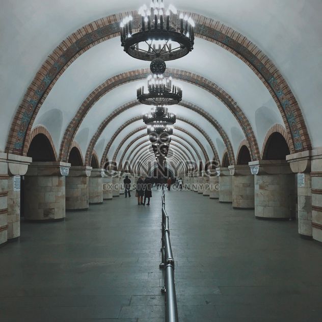 Interior of subway station - Free image #363697