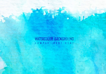 Free Vector Watercolor Background - Free vector #364557