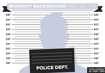 Mugshot Background Free Vector - vector gratuit #364597 
