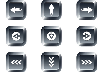 Free Web Buttons Set 15 Vector - Free vector #365627