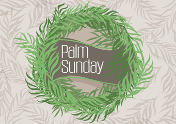 Palm Sunday - Free vector #366067