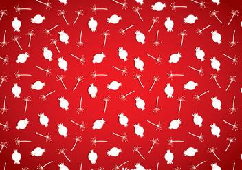 Rosehip Red Background - vector gratuit #366397 