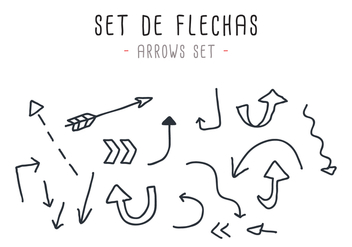 Vector Set de Flechas - бесплатный vector #368587