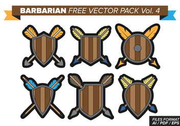 Barbarian Free Vector Pack Vol. 4 - vector gratuit #370177 