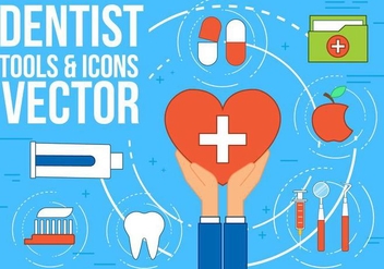Free Dentist Vector Icons - Free vector #371567