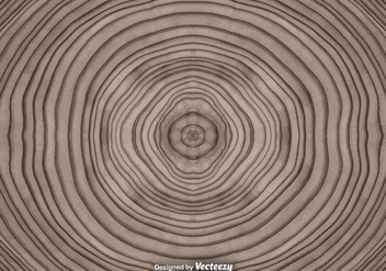 Vector Abstract Tree Rings Background - Free vector #371667