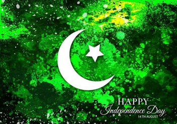 Free Vector Illustration With Pakistan Flag - Free vector #371807