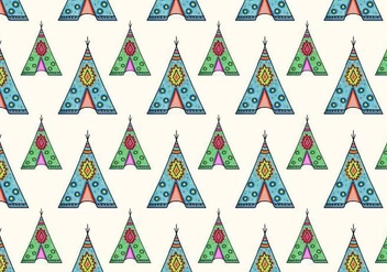 Free Vector Tipi Pattern - Free vector #372657