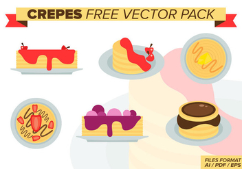 Crepes Free Vector Pack - Kostenloses vector #372937