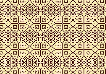 Outline Stitching Pattern - бесплатный vector #374197