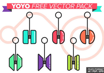 Yoyo Free Vector Pack - vector gratuit #374447 