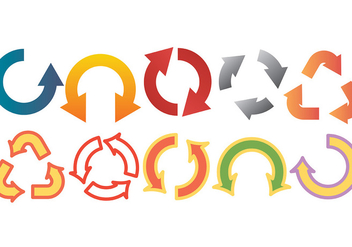 Free Roundabout Icons Vector - Free vector #374647
