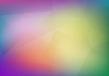 Free Vector Soft Polygon Degraded Background - Free vector #375137