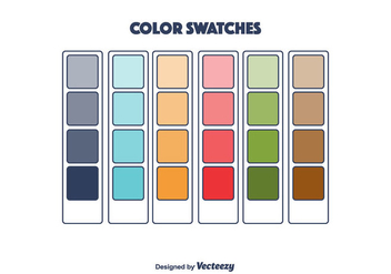 Color Swatches Vector - Free vector #375447