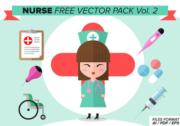 Nurse Free Vector Pack Vol. 2 - Free vector #378087