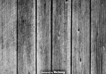 Realistic Vector Gray Hardwood Planks Background - vector gratuit #378837 