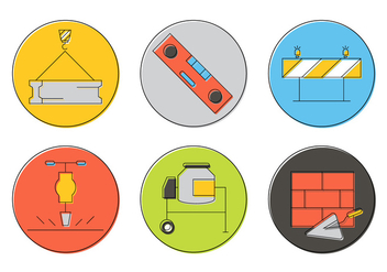 Free Construction Icons - Kostenloses vector #382017