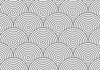Retro Chainmail Pattern Background - Free vector #382187