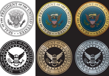 Presidential Seal - vector gratuit #382197 