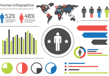 World Infographic Illustration - Kostenloses vector #382327