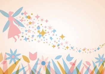 Free Pixie Dust Background Vector - Free vector #382967