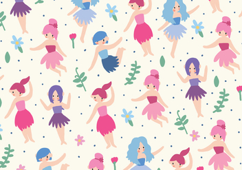 Pixie Pattern - Free vector #383267