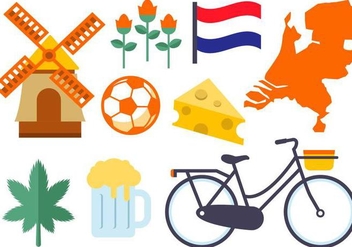 Free Netherland Icons Vector - vector gratuit #383547 