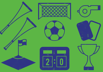 Soccer Icon - Kostenloses vector #383727