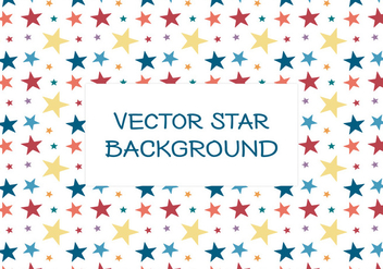 Colorful Star Background - vector gratuit #384377 